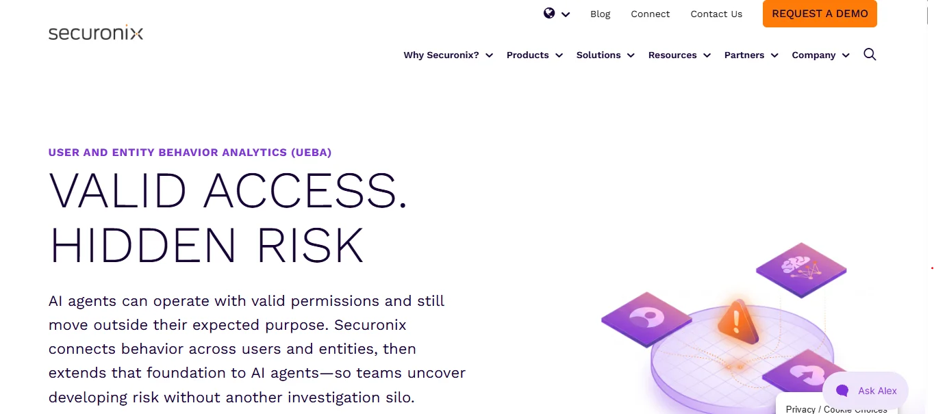 Securonix — Best Cloud-Native UEBA-SIEM