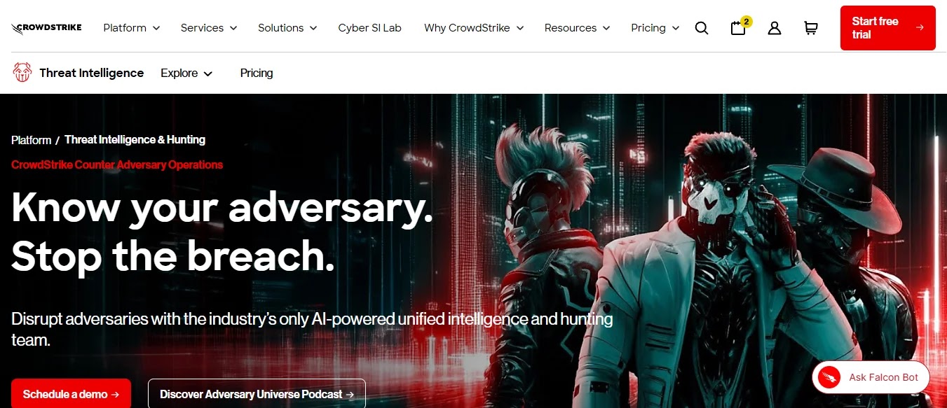 CrowdStrike — Best Adversary-Telemetry Fusion