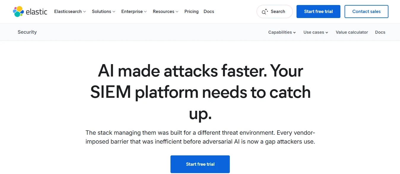 Elastic Security — Best Open-Architecture Value