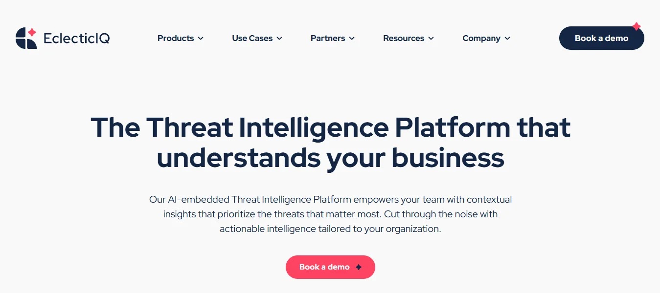 EclecticIQ — Best Analyst-Centric STIX-Native TIP