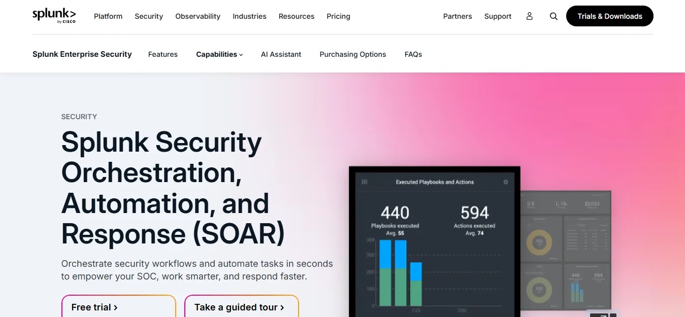 Splunk SOAR — Best SIEM-Fused Automation